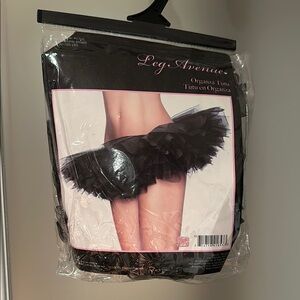 Leg Avenue Black Organza Tutu